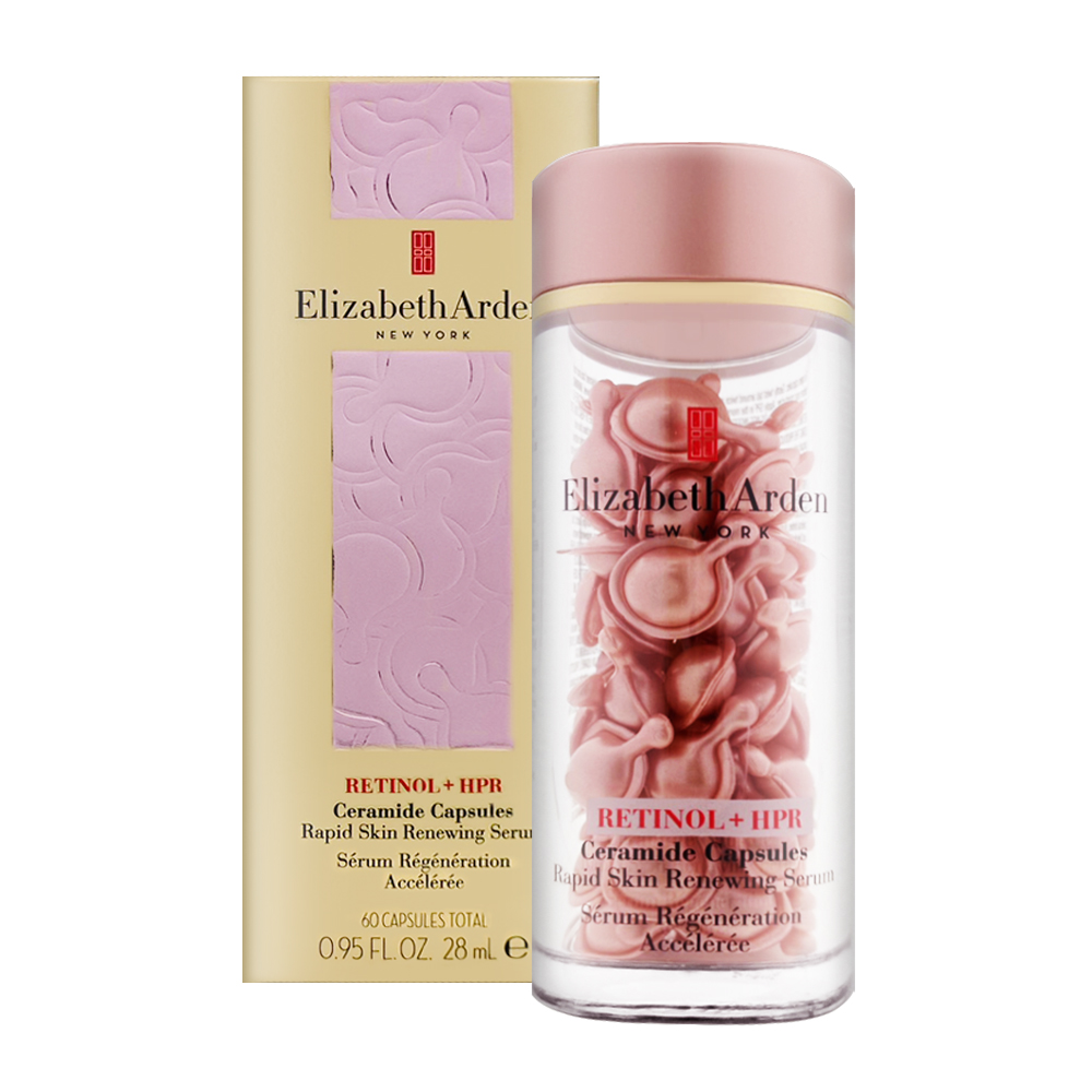 【Elizabeth Arden】HPR玫瑰金抗痕膠囊 60顆, , large