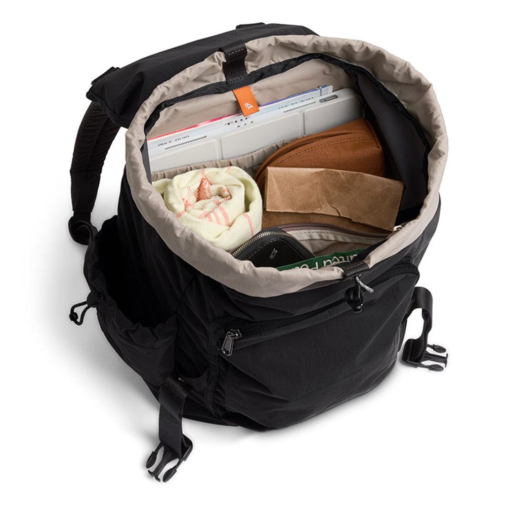Bellroy Cinch Backpack 輕便束口開合後背包 外出包 媽媽包 禮物 送禮 推薦(黑色), , large