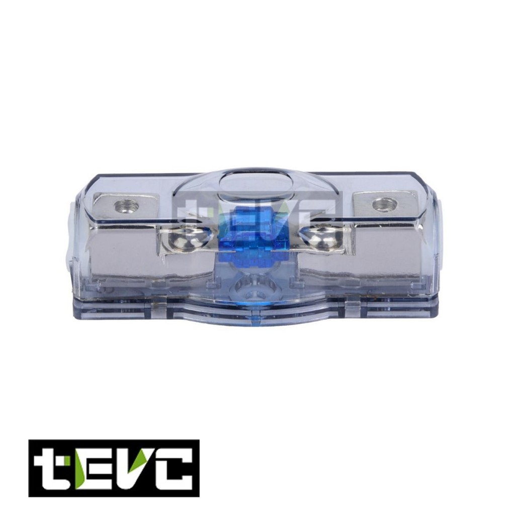 《tevc》ANS A4 一進一出 保險絲 保險絲座 音響 改裝 車用 專用 單路 熔絲型 ANL型(小號) 保險 安培, , large