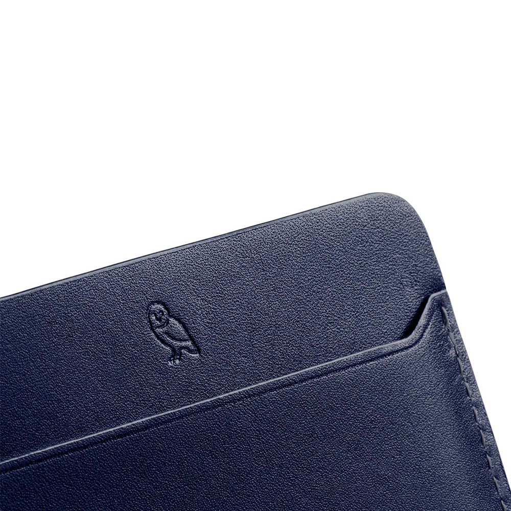 Bellroy Card Slip RFID防盜保護 皮革票卡夾 信用卡夾 名片夾 錢包 禮物 送禮 推薦(海軍藍), , large