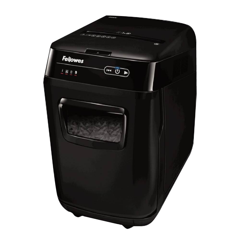 【Fellowes 斐樂】粒狀 4 x 38 mm 全自動 碎紙機 (可碎信用卡、光碟或約10張紙70磅紙) 32L/台 AutoMax 200C, , large