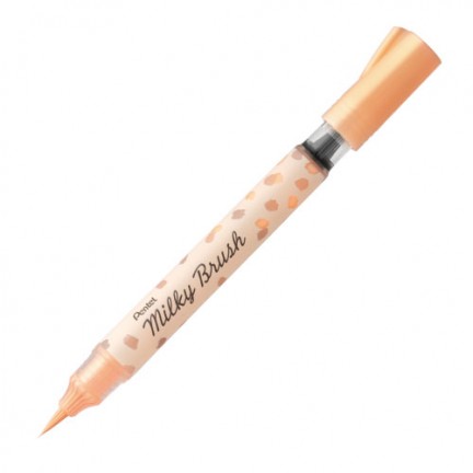 【 Pentel 飛龍 】Milky Brush 牛奶毛筆 /支 XGFH-P  - 多款可選, , large