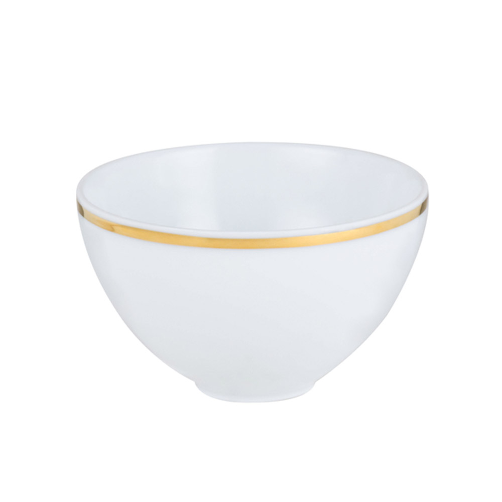LEGLE-如意口湯碗-金邊, , large