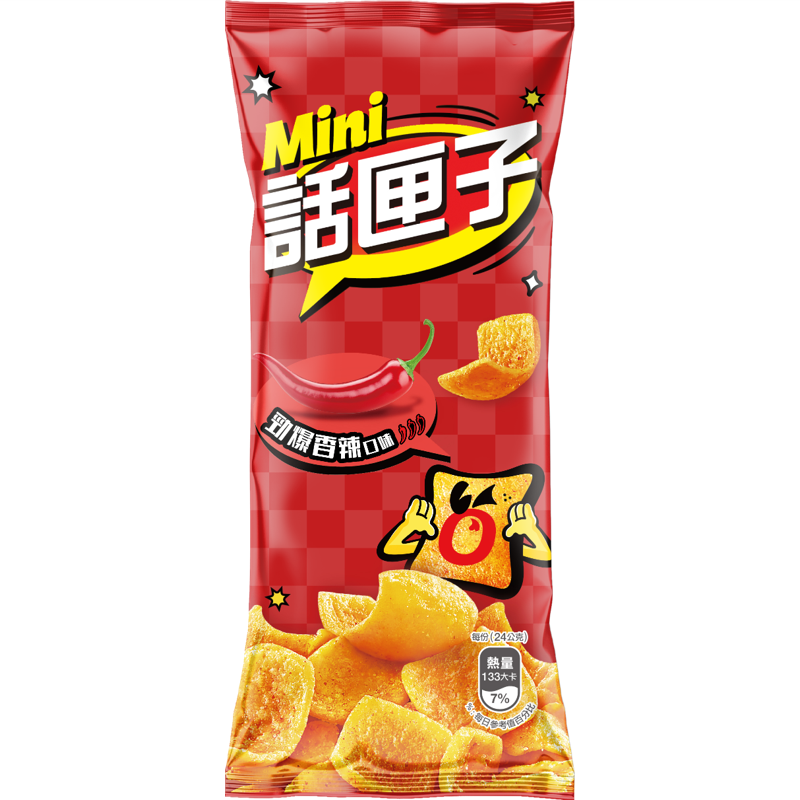 話匣子Mini 勁爆香辣口味玉米片48g, , large