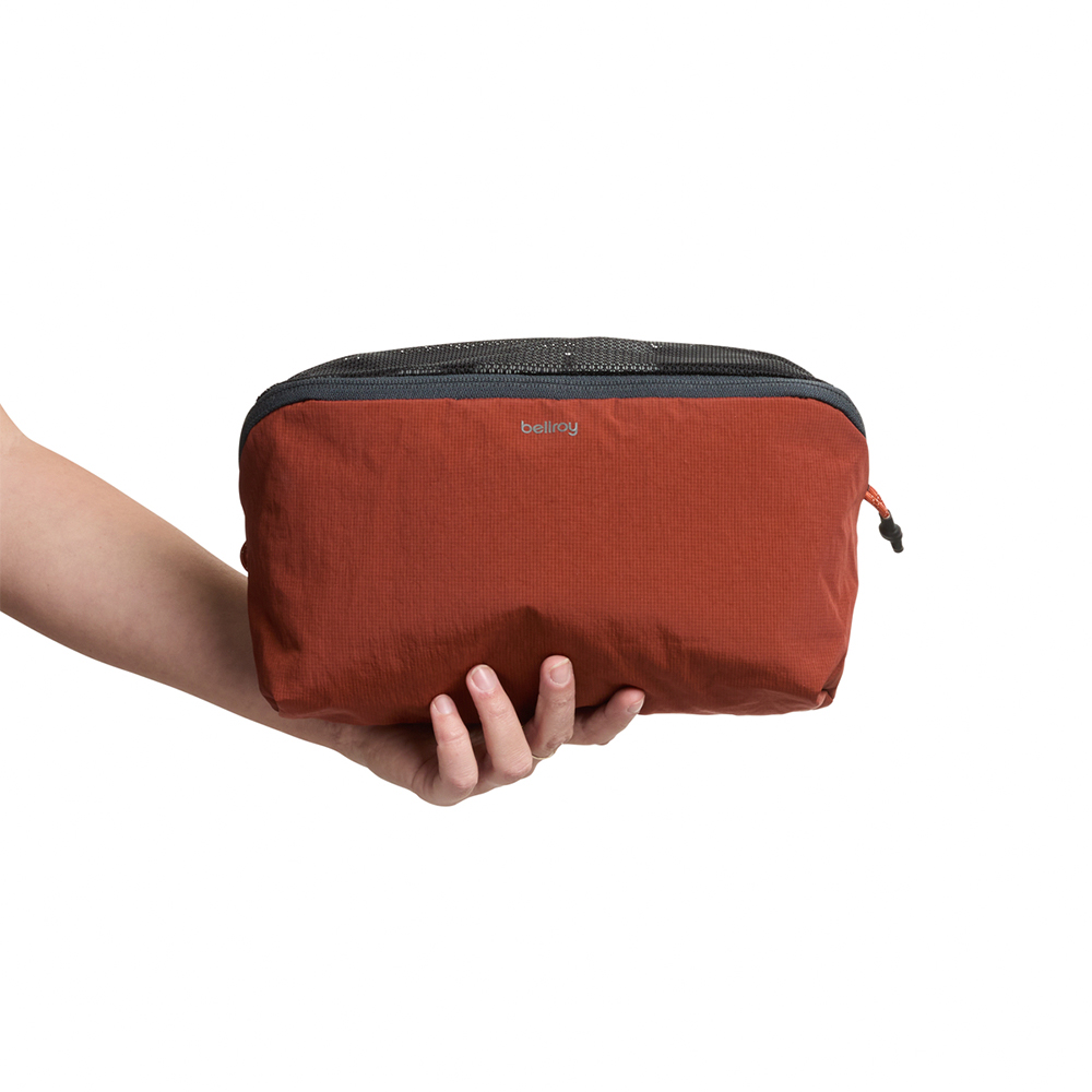 Bellroy Lite Packing Cube 4L 旅行收納袋 衣物收納 化妝包 小物收納包 盥洗包(橘棕色), , large