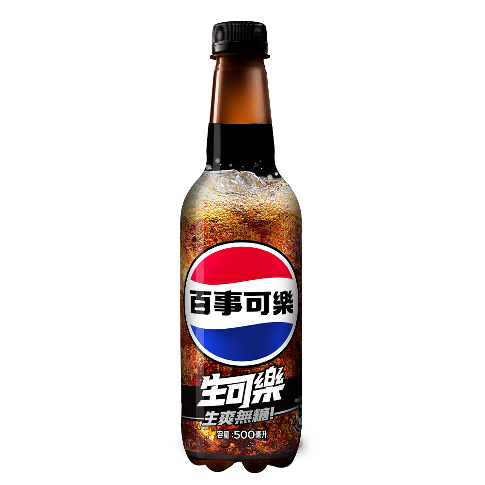 百事可樂無糖生可樂500 ml, , large