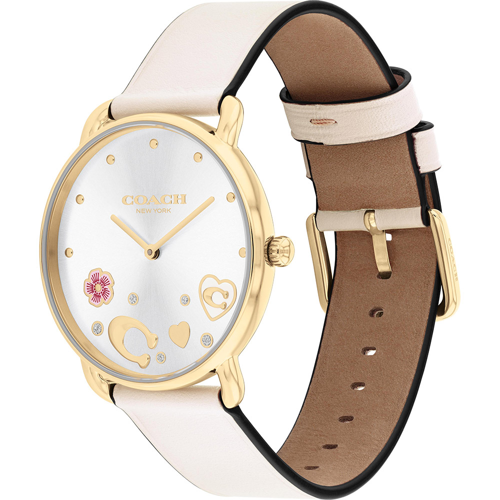 COACH Elliot 愛心C字女錶-36mm 生日禮物 情人節 送禮 CO14504294, , large