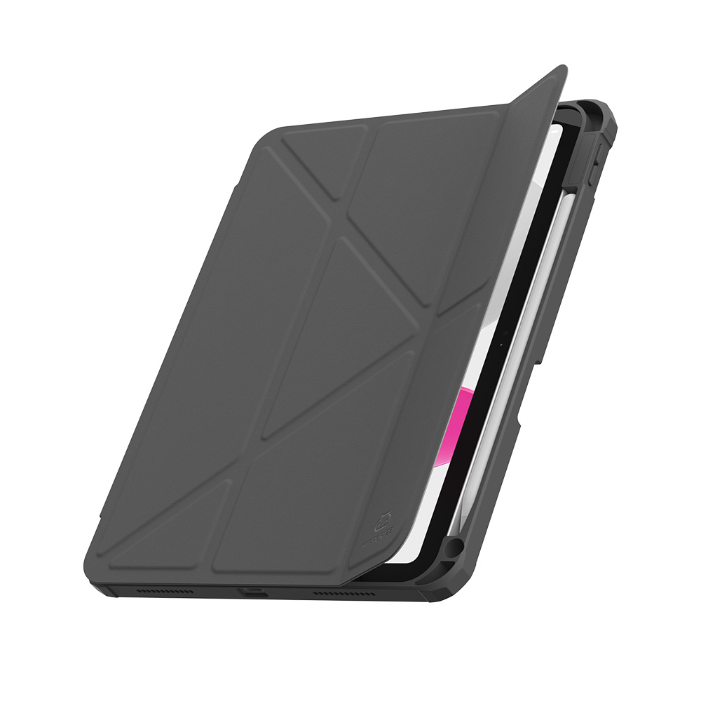 【HIPPORIZZ】iPad 11/10.9 吋 (11/10代) Origo 晶透筆槽防摔殼 深灰色, , large