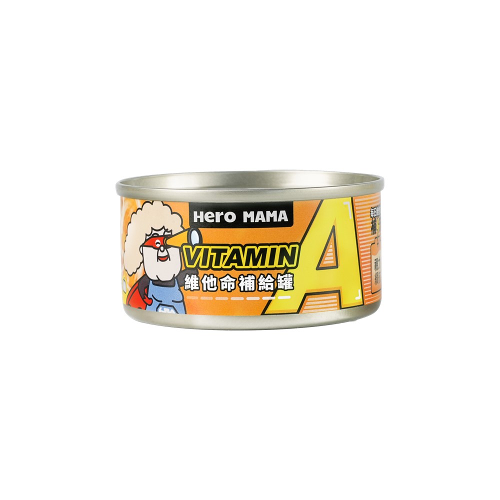 HeroMama-維他命補給罐80g-(A)南瓜雞絲, , large