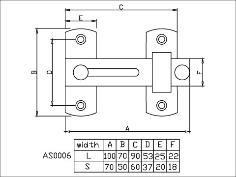 LATCHES, , large