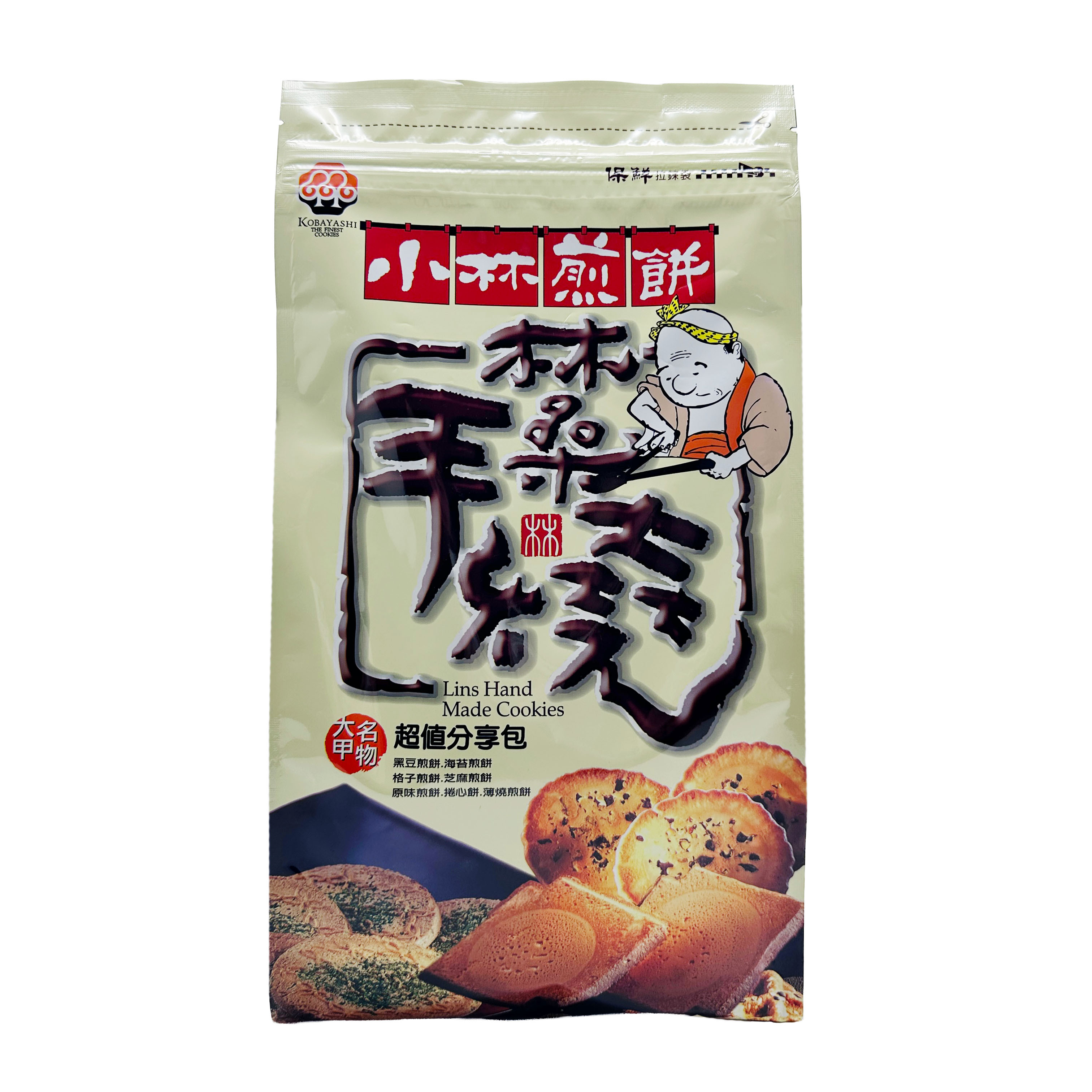 小林煎餅 林桑手燒分享包 6包/免運組, , large