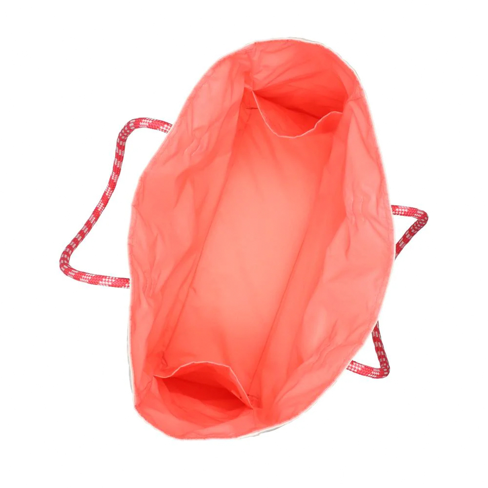 Lesportsac 大型雙面托特包 手提包 購物袋 送禮 禮物 女包 男包(奶霜白x蜜桃橘)L261-1113P-FB17, , large