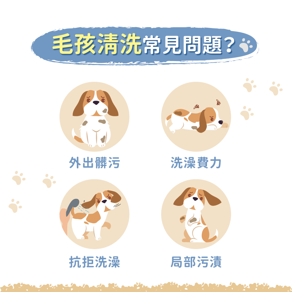 【艾寵聯萌】寵物免洗泡泡150ml（貓狗通用 洗毛精 乾洗澡 免沖洗 低敏感 去污保濕 犬用沐浴乳）, , large