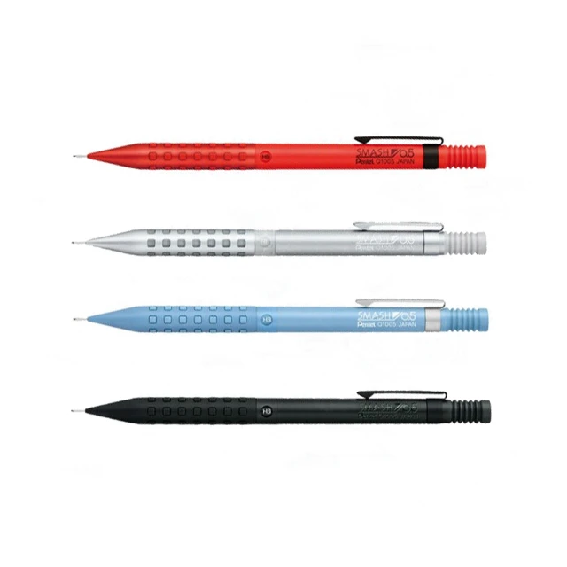 【 Pentel 飛龍 】SMASH WORKS 製圖鉛筆 0.5mm /支 XQ1005(筆桿顏色隨機出貨), , large