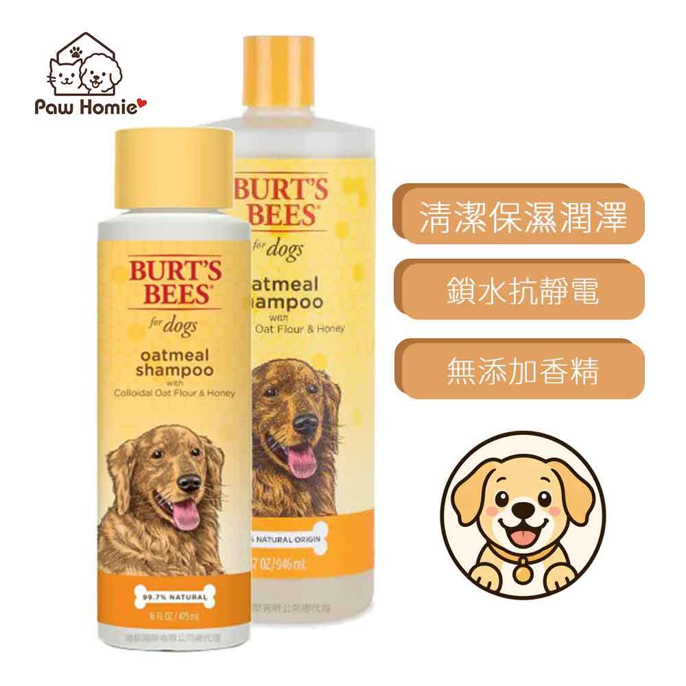【PawHomie】Burt's Bees 犬用潔淨沐浴露｜蜂蜜燕麥配方・低敏洗護・舒緩清潔, , large