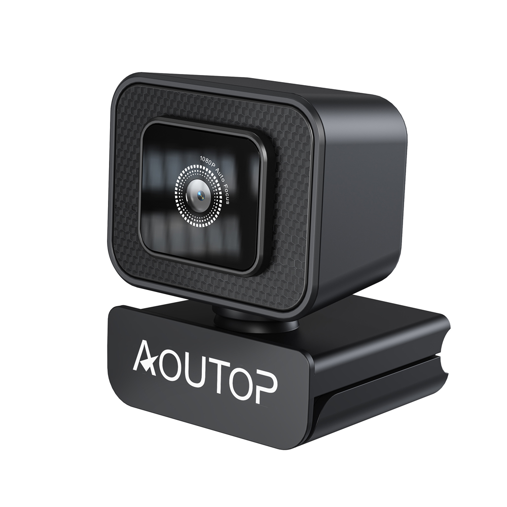 【AOUTOP】1080p FHD 自動對焦網路視訊攝影機 視訊鏡頭 Webcam 台灣製(C08), , large
