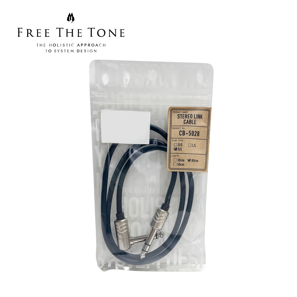 FREE THE TONE CB-5028 S/L 導線 80cm【敦煌樂器】, , large