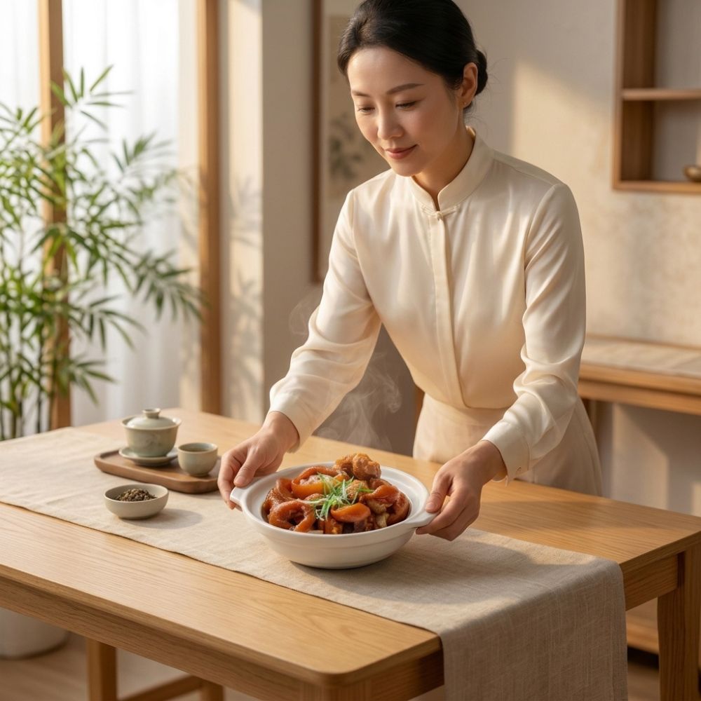 【紅豆食府】紅燒豬腳 800G/盒, , large