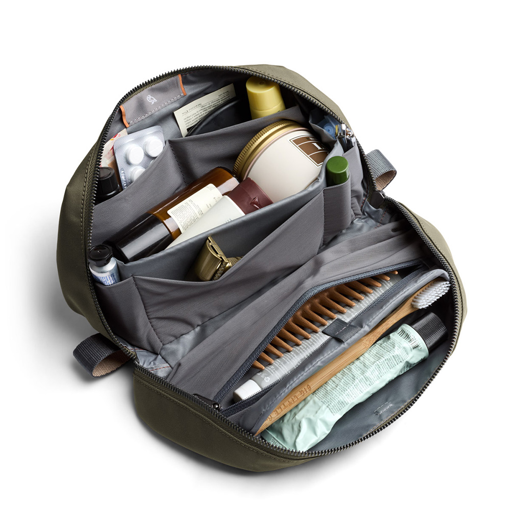 Bellroy Toiletry Kit Plus 化妝包 小物收納包 盥洗包 禮物 送禮 推薦(海藻灰綠), , large
