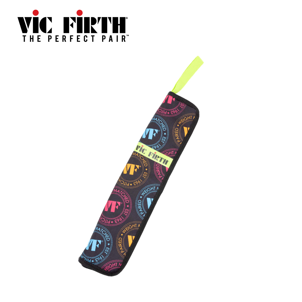 VIC FIRTH VXSB00201 鼓棒袋 黑底螢光LOGO款【敦煌樂器】, , large