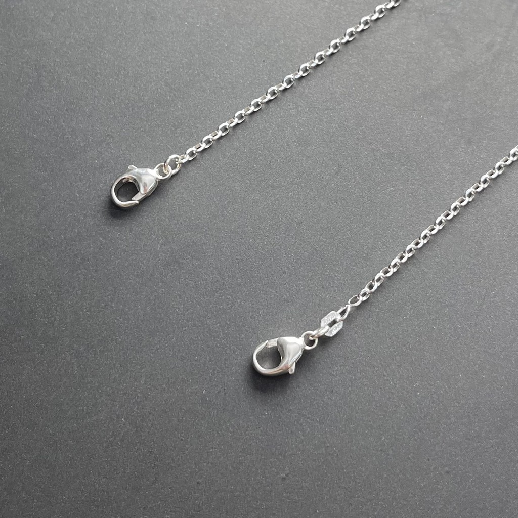 【Angel & Me】Face Mask Chain s925 sterling silver necklace birthday gift, , large