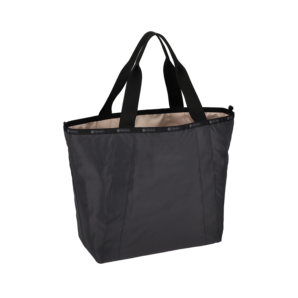 |快速出貨|Lesportsac Large Reversible Pocket Tote 中型雙面托特包 送禮-米白, , large