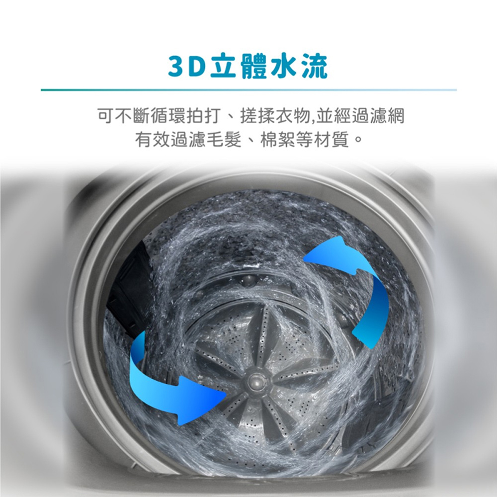 Kolin 歌林 14KG定頻單槽洗衣機 鈦晶灰 BW-14S05, , large