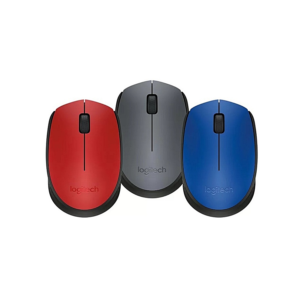 【 Logitech 羅技 】M171 灰黑色 無線 舒適便攜 滑鼠, , large