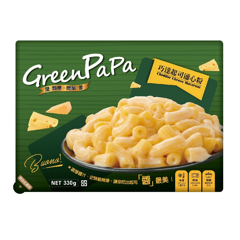 GREEN PAPA巧達起司通心粉, , large