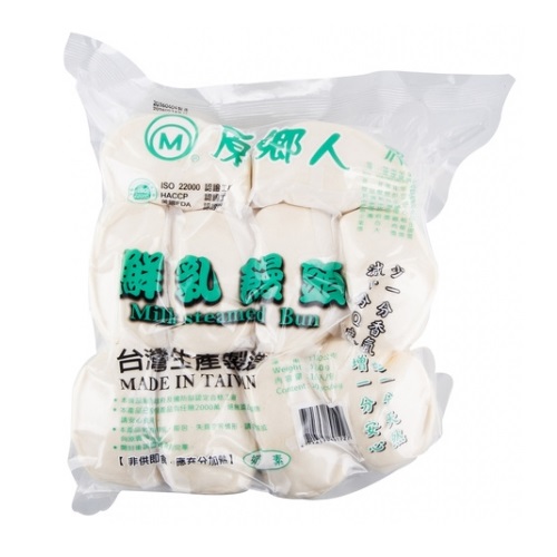 原鄉人牛奶饅頭 10入(蛋奶素), , large