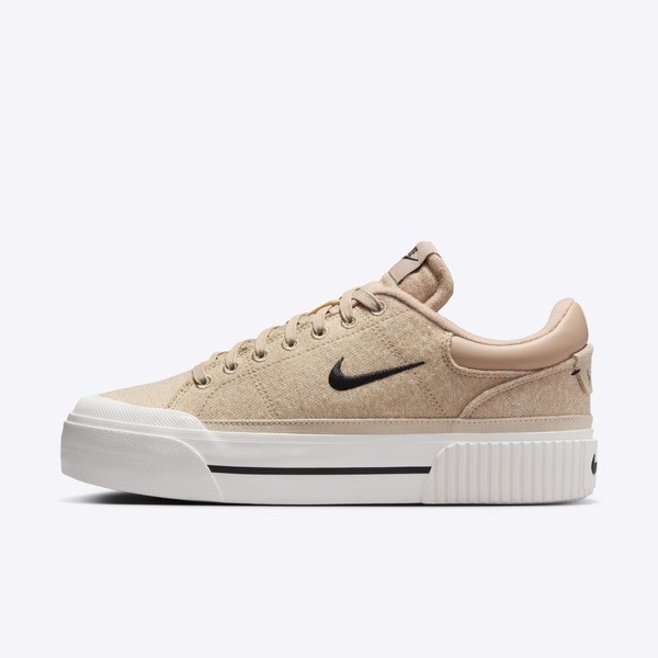 Kixpress-Nike Wmns Court Legacy Lift 女 休閒鞋 運動 經典 厚底 麻黃 [FZ2606-200], , large
