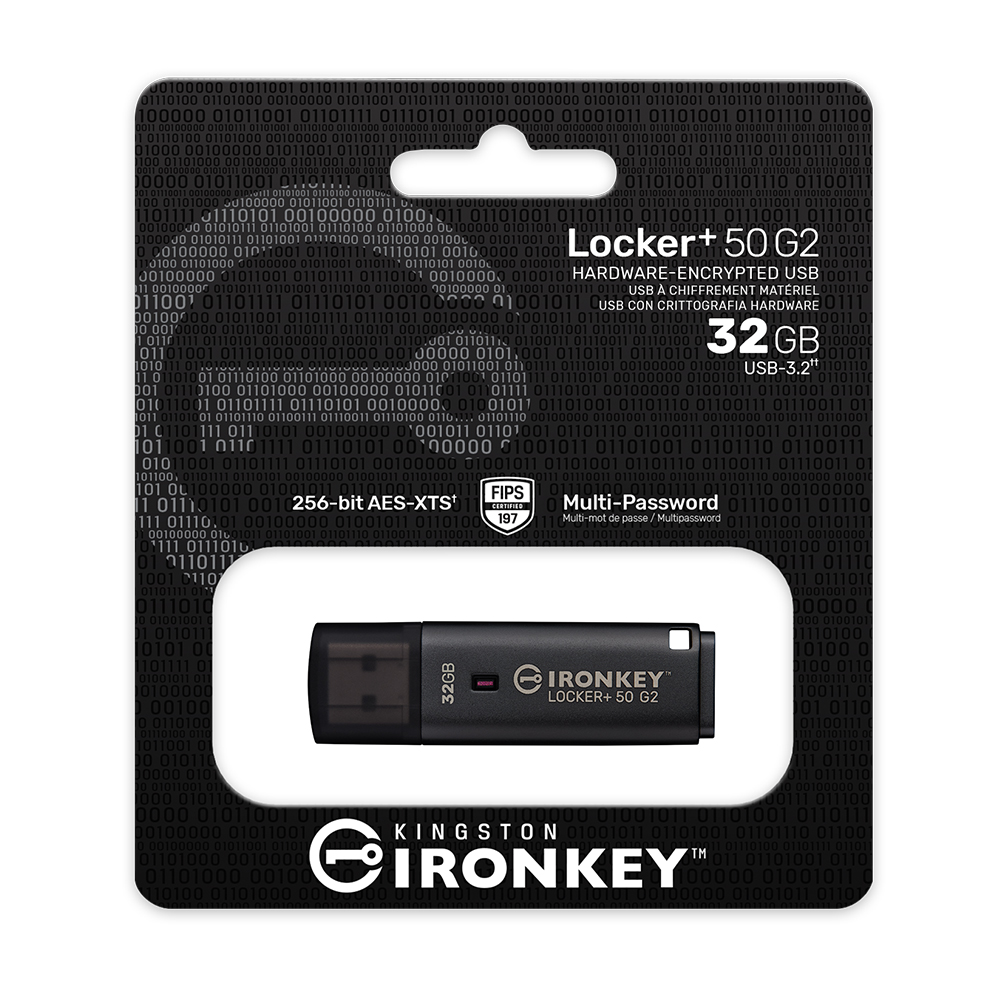 【Kingston】IronKey Locker+ 50 G2 32GB USB3.2 Gen1 加密 隨身碟, , large