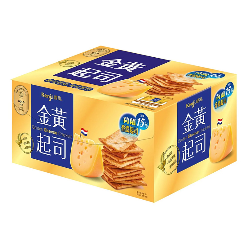 健司 金黃起司餅乾 45包/箱, , large
