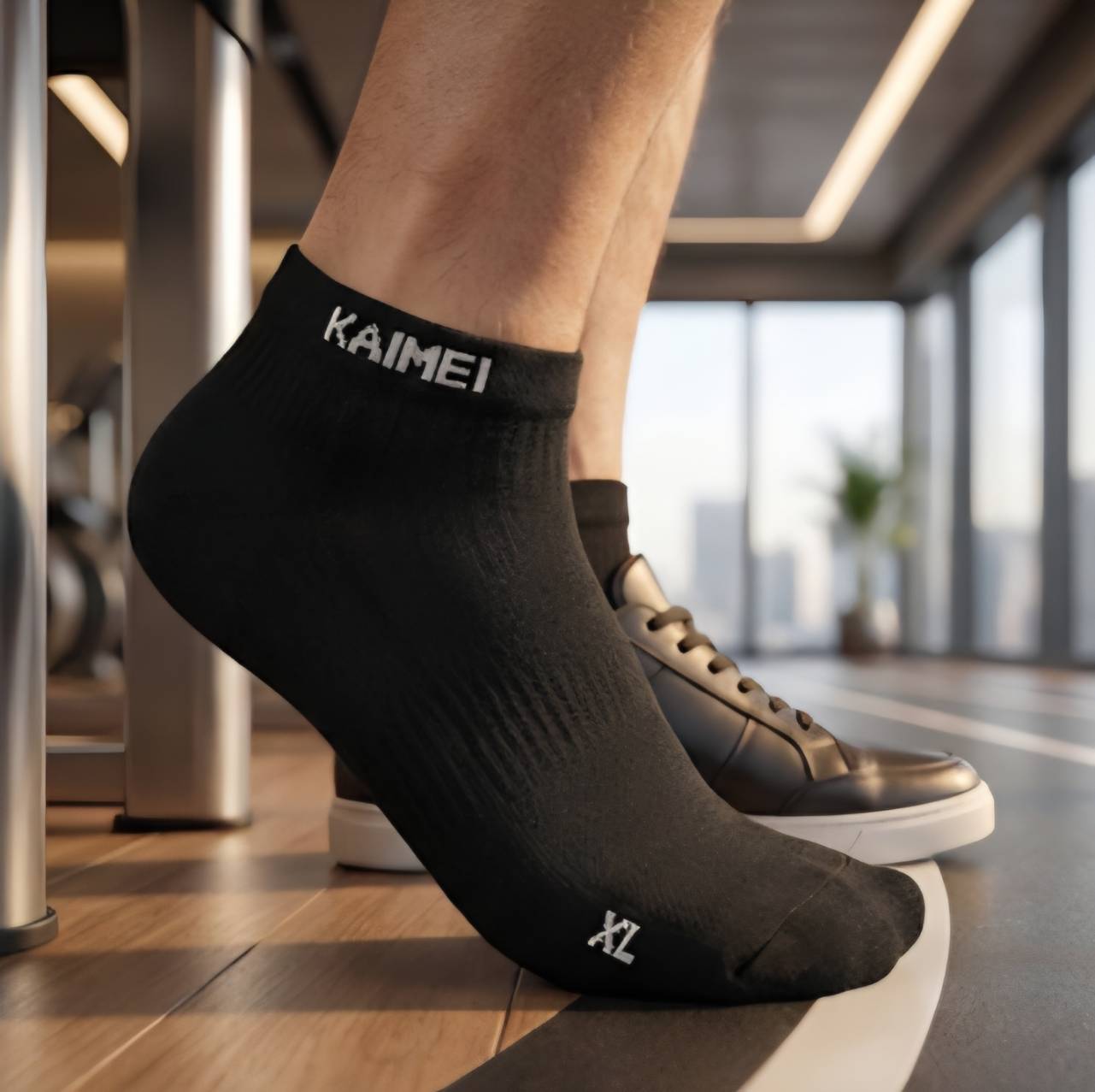 [Kaimei Cotton Industry] 7 pairs set MIT made in Taiwan, Kaimei exclusive brand design Lycra 1/2 deodorant socks 20-24cm, 25-28cm, , large