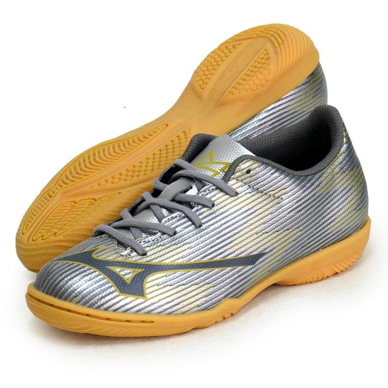 [秉宸] MIZUNO &alpha; II SELECT Jr IN &alpha;兒童足球平底鞋 P1GG256504, , large