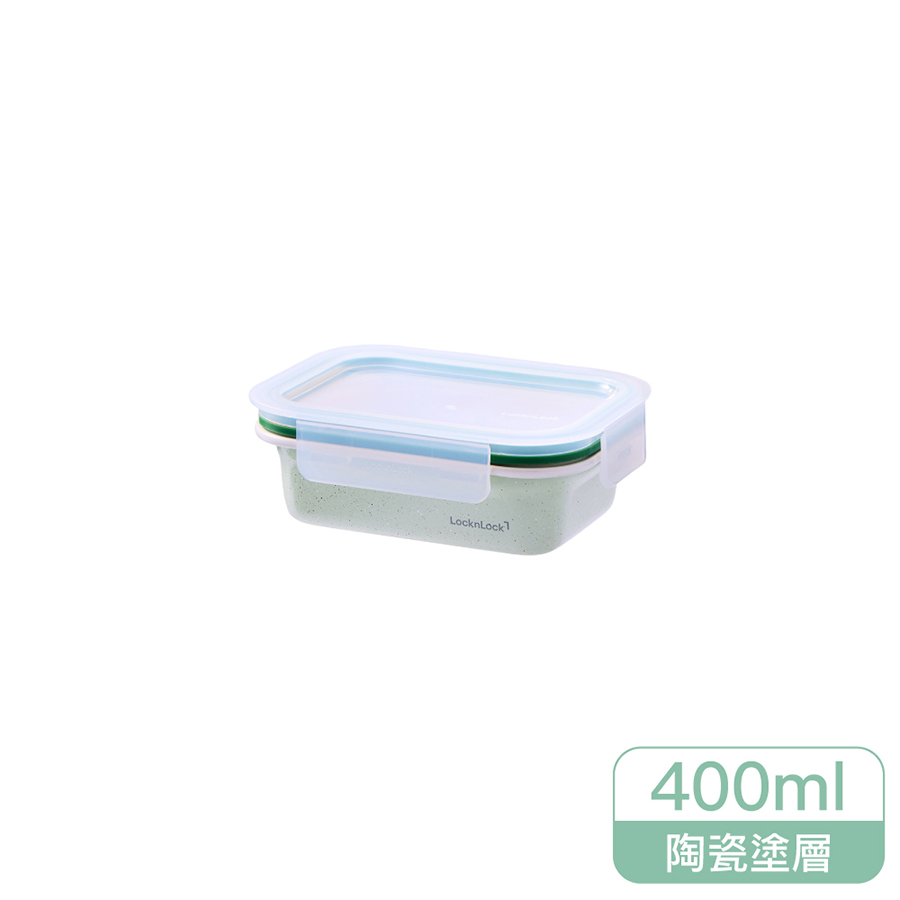 樂扣陶瓷不鏽鋼保鮮盒400ml, , large