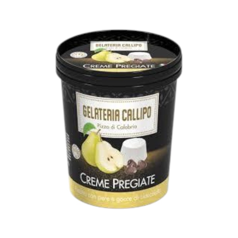 Creme Ricotta pears chocolate drops, , large