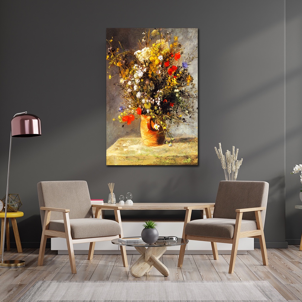 【御畫房】綻放 國家一級畫師手繪油畫60&times;90cm(VF-28), , large