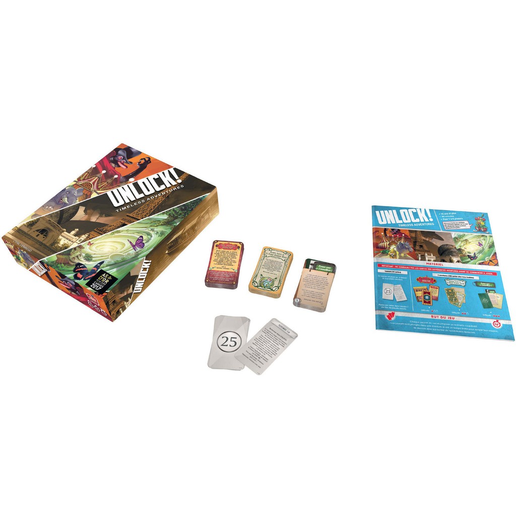 【Asmodee】大搜查！時光冒險 (中文版) Unlock! Timeless Adventures, , large