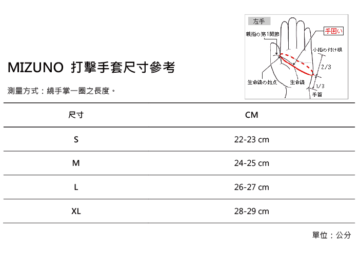 [秉宸] MIZUNO 打擊手套(雙) 1ETEA502, , large