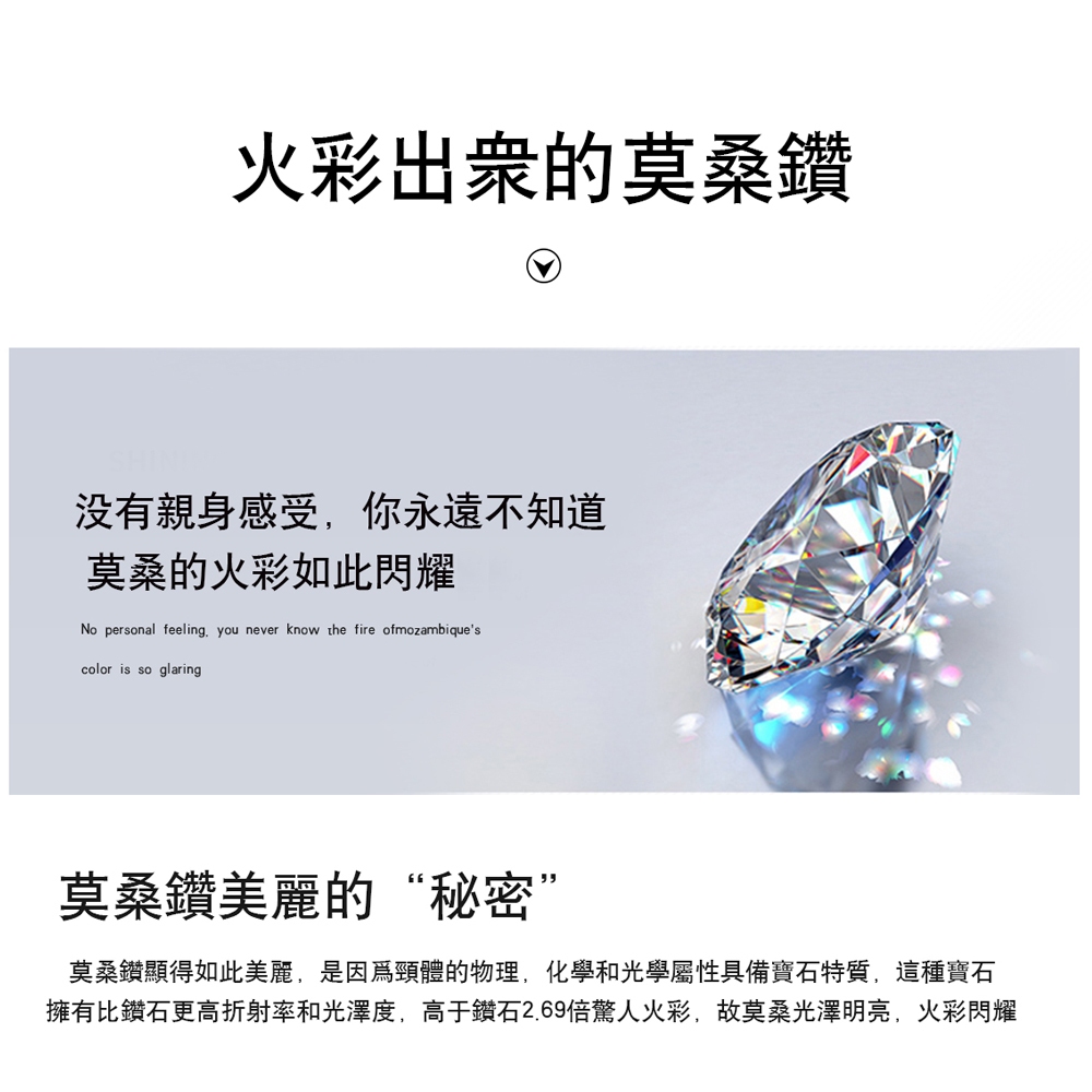 【CF鑽飾】手鍊 莫桑鑽《永恆真心》1克拉, , large