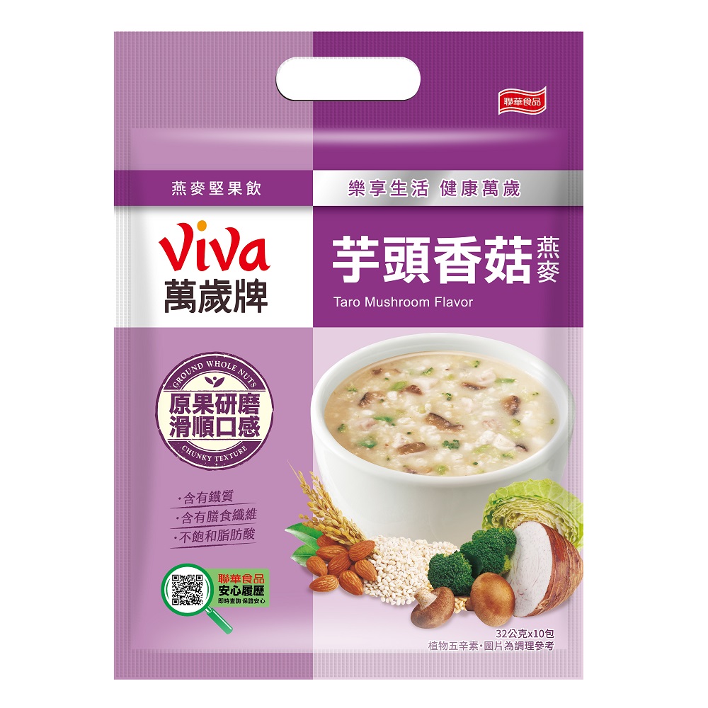 萬歲牌芋頭香菇燕麥32gx10, , large