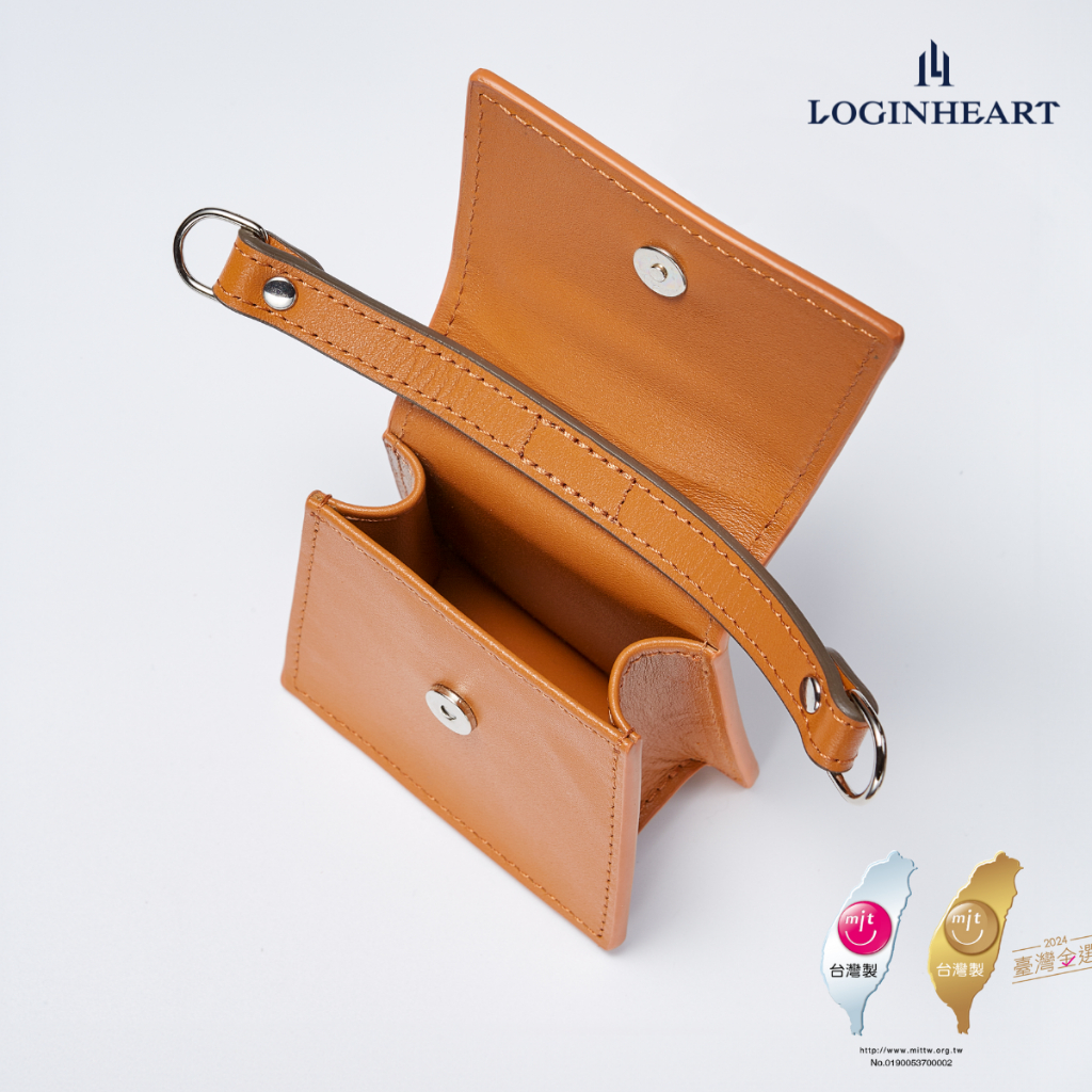 [LOGINHEART]迷你配方包－蜂蜜焦糖棕 時尚科技小廢包, , large
