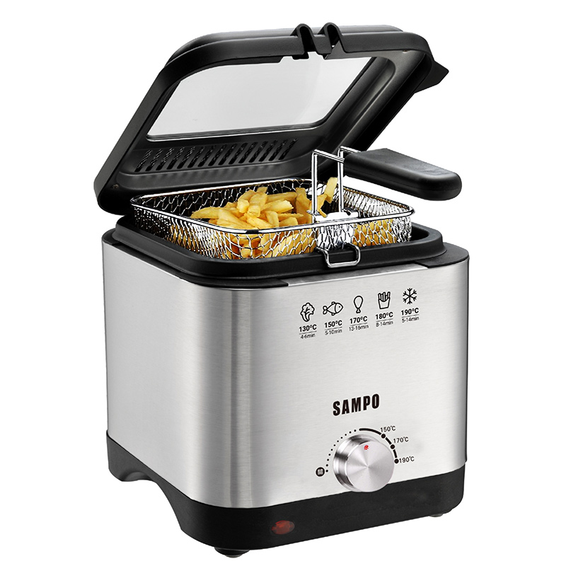 SAMPO TG-LA09C1.5L Electronic oil fryer, , large
