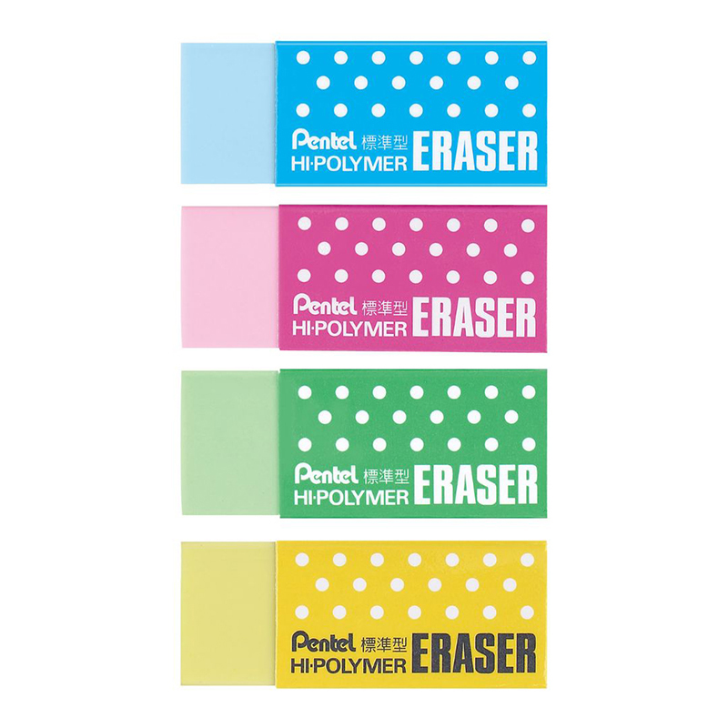 Pentel Color Eraser-4 pcs, , large