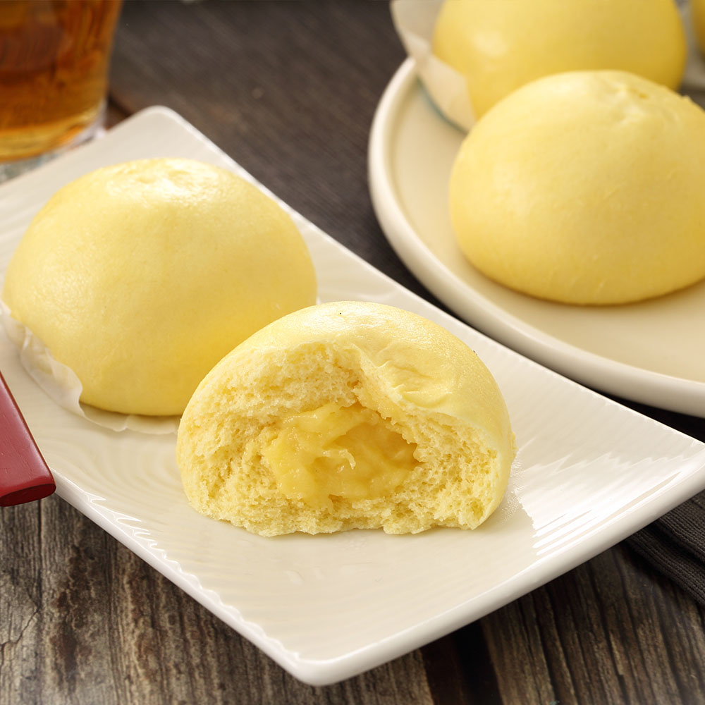 Custard bun/sesame bun, , large