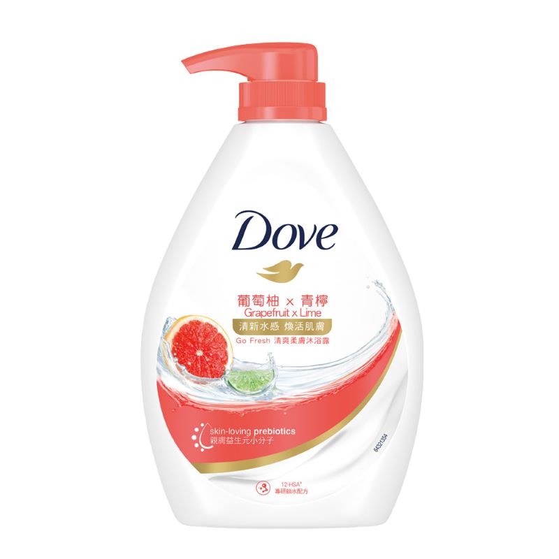 DOVE GRAPEFRUIT BodyWash, , large