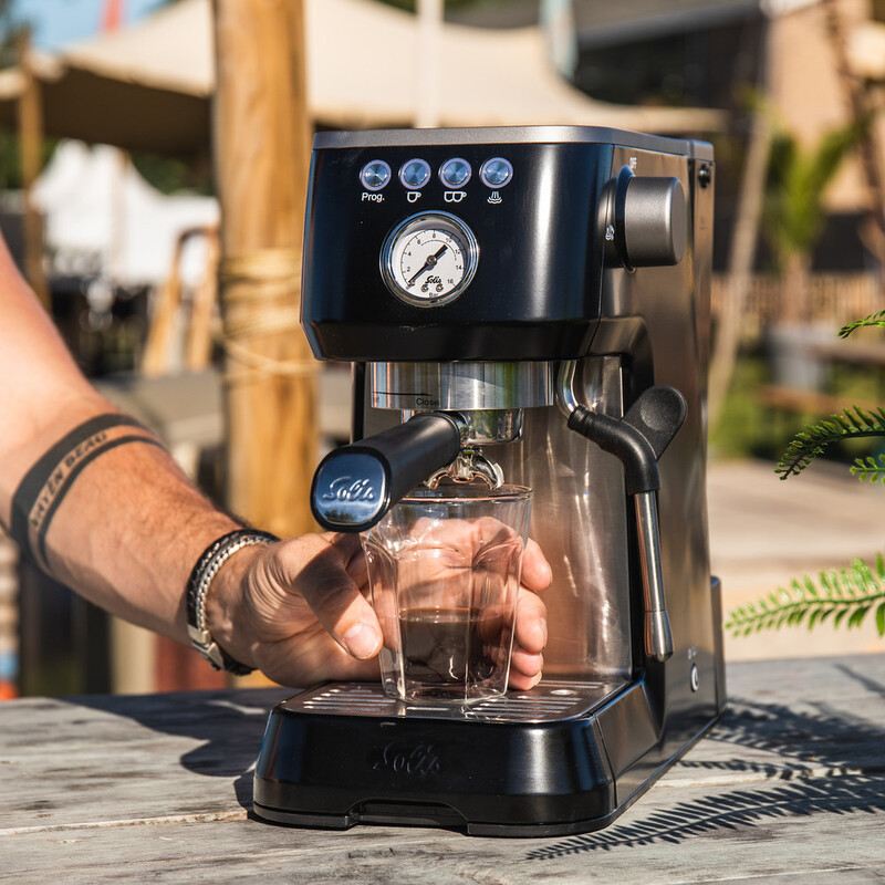 【Solis】BARISTA PERFETTA PLUS 家用半自動義式咖啡機（三色）｜PID智能控溫 奶泡 預浸泡, , large