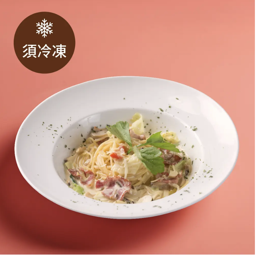 Creamy Carbonara Spaghetti, , large