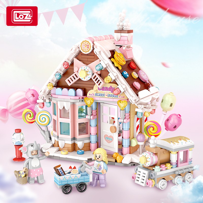 LOZ微型積木聖誕糖果屋, , large